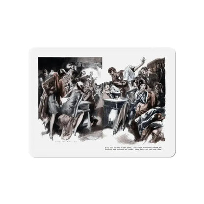 Can't You Be Serious (2), Smart Set Magazine, February 1930 (Magazine Illustration) Refrigerator Magnet - The Sticker Space