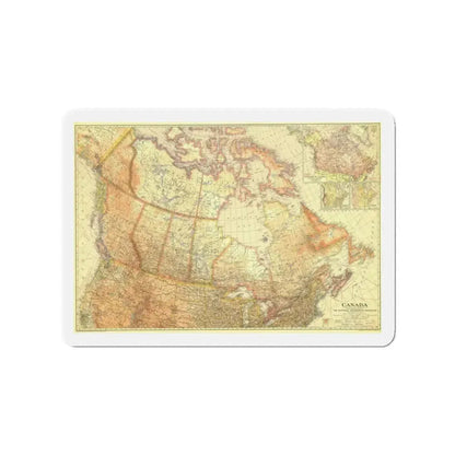 Canada (1936) (Map) Refrigerator Magnet 3 Inch - The Sticker Space