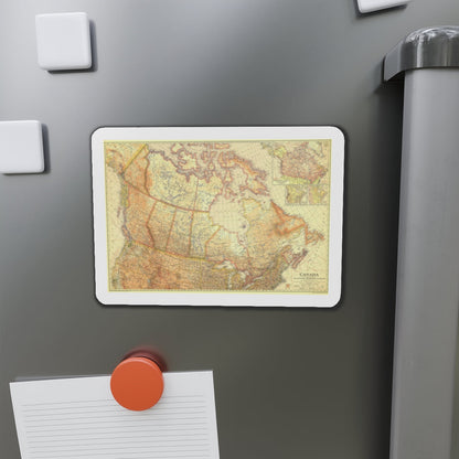 Canada (1936) (Map) Refrigerator Magnet-The Sticker Space