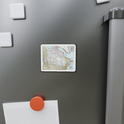 Canada (1961) (Map) Refrigerator Magnet-The Sticker Space