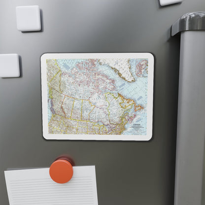 Canada (1961) (Map) Refrigerator Magnet-The Sticker Space