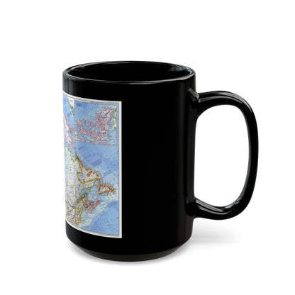 Canada (1972) (Map) Black Coffee Mug-The Sticker Space