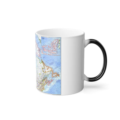 Canada (1972) (Map) Color Changing Mug 11oz-11oz-The Sticker Space