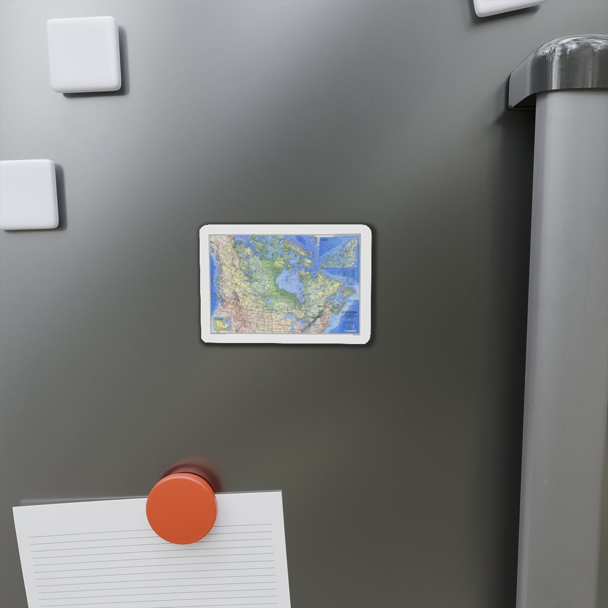 Canada (1985) (Map) Refrigerator Magnet-The Sticker Space