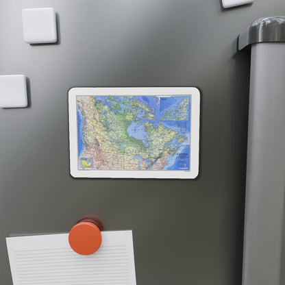 Canada (1985) (Map) Refrigerator Magnet-The Sticker Space