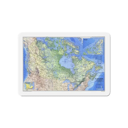 Canada (1985) (Map) Refrigerator Magnet 4 Inch - The Sticker Space