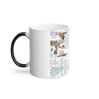 Canada - Atlantic 2 (1993) (Map) Color Changing Mug 11oz-11oz-The Sticker Space