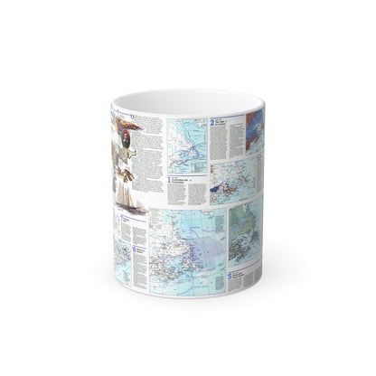 Canada - Atlantic 2 (1993) (Map) Color Changing Mug 11oz-11oz-The Sticker Space