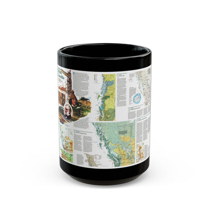 Canada - British Columbia 2 (1992) (Map) Black Coffee Mug-15oz-The Sticker Space