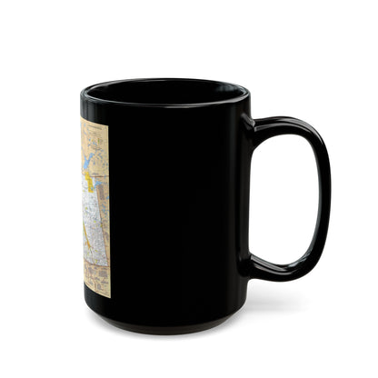 Canada - British Columbia, Alberta & Yukon (1978) (Map) Black Coffee Mug-The Sticker Space