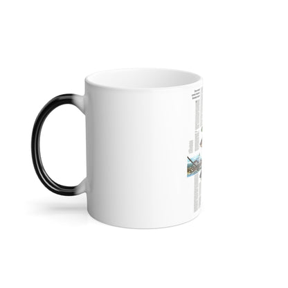 Canada - Maine, with the Maritime Provinces 2 (1975) (Map) Color Changing Mug 11oz-11oz-The Sticker Space