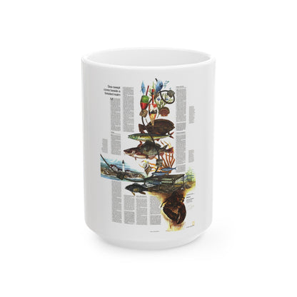 Canada - Maine, with the Maritime Provinces 2 (1975) (Map) White Coffee Mug-15oz-The Sticker Space