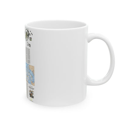 Canada - Medley of People (1979) (Map) White Coffee Mug-The Sticker Space