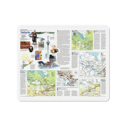 Canada - Ontario 2 (1996) (Map) Refrigerator Magnet - The Sticker Space