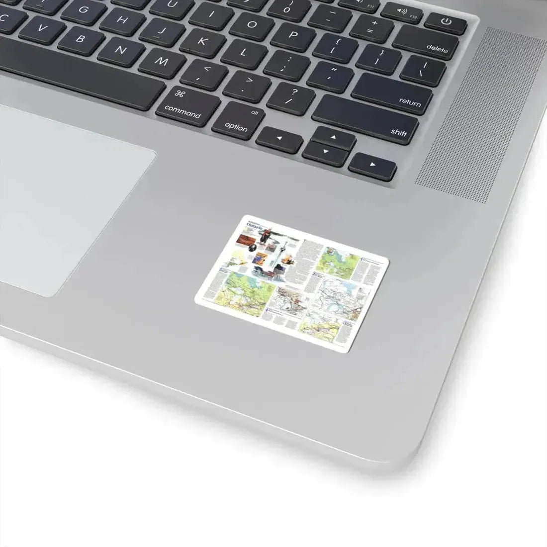 Canada - Ontario 2 (1996) (Map) STICKER Vinyl Kiss-Cut Decal - The Sticker Space