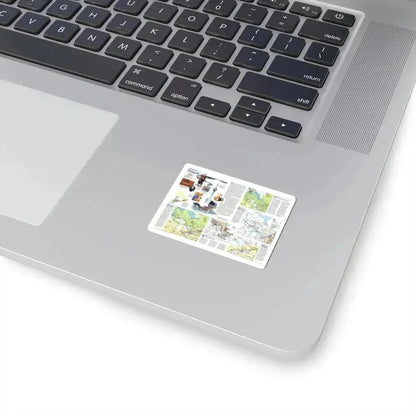 Canada - Ontario 2 (1996) (Map) STICKER Vinyl Kiss-Cut Decal - The Sticker Space