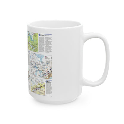 Canada - Ontario 2 (1996) (Map) White Coffee Mug-The Sticker Space