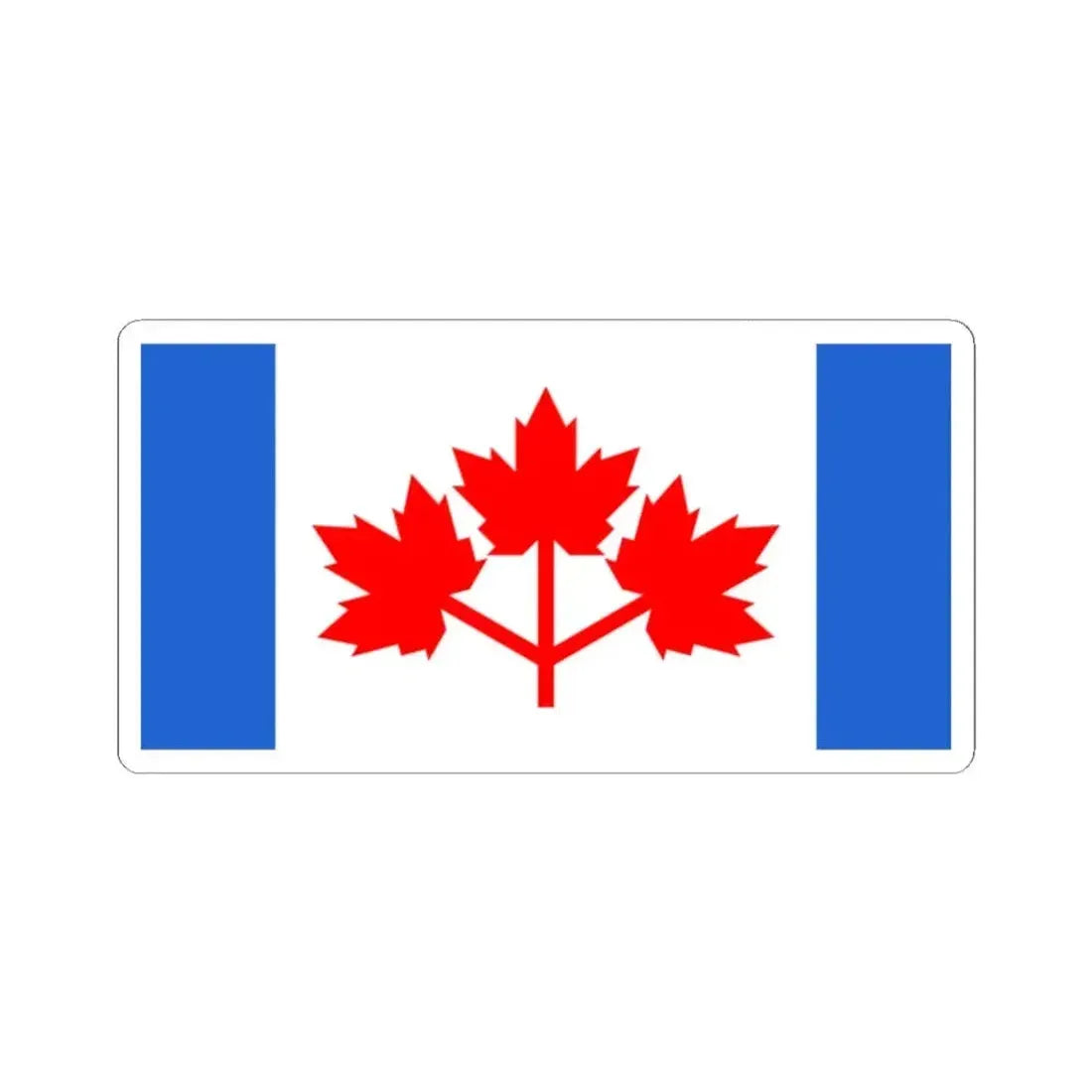Canada Pearson Pennant 1964 (Canada) STICKER Vinyl Kiss-Cut Decal 2 Inch White - The Sticker Space