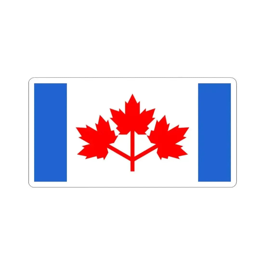 Canada Pearson Pennant 1964 (Canada) STICKER Vinyl Kiss-Cut Decal 3 Inch White - The Sticker Space