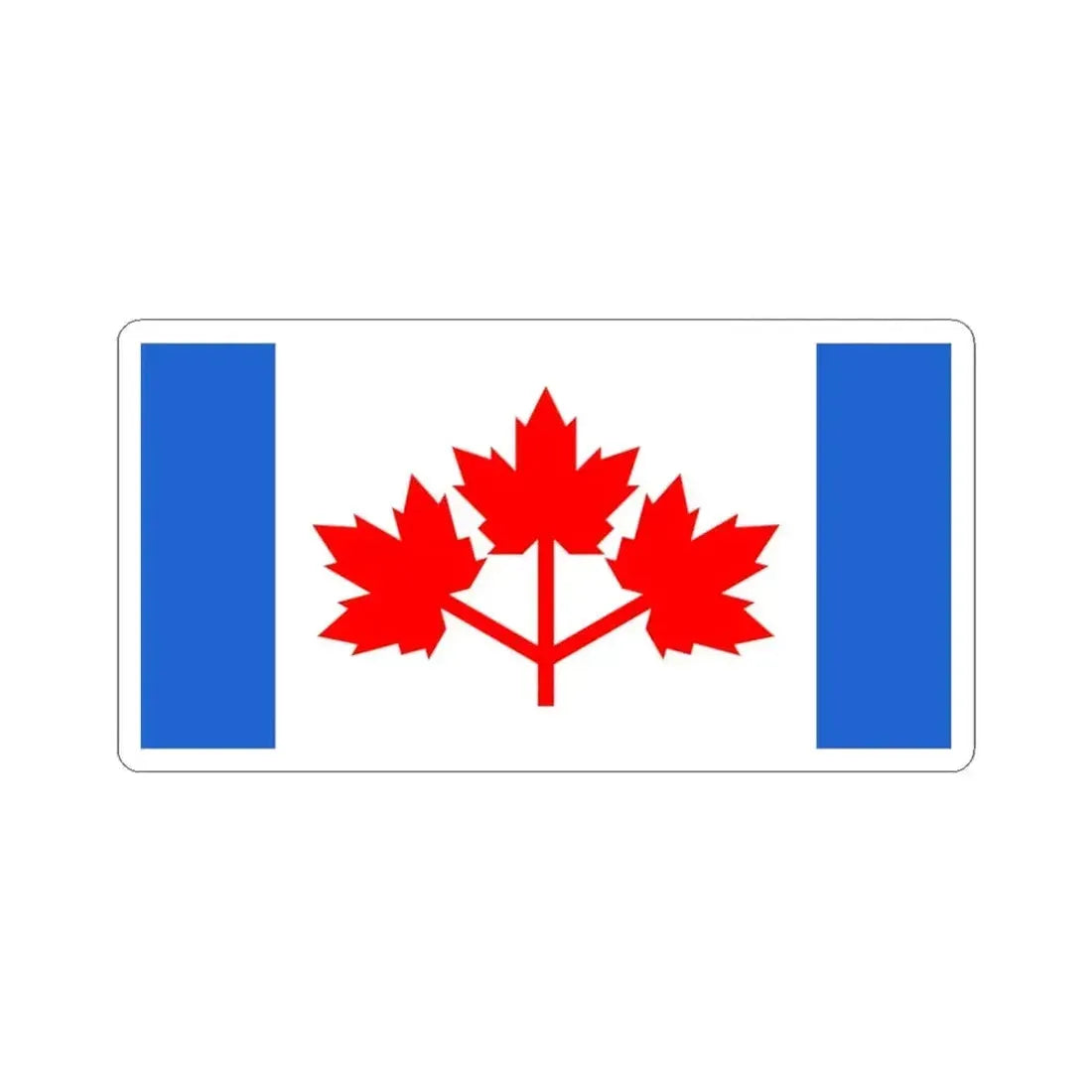 Canada Pearson Pennant 1964 (Canada) STICKER Vinyl Kiss-Cut Decal 6 Inch White - The Sticker Space