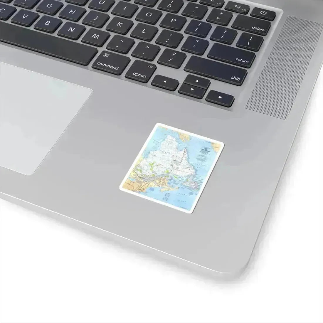 Canada - Quebec & Newfoundland (1980) (Map) STICKER Vinyl Kiss-Cut Decal - The Sticker Space