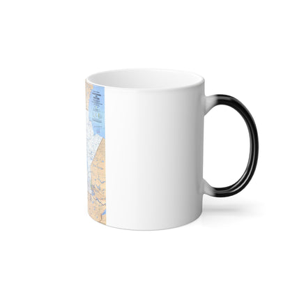 Canada - Saskatchewan & Manitoba (1979) (Map) Color Changing Mug 11oz-11oz-The Sticker Space