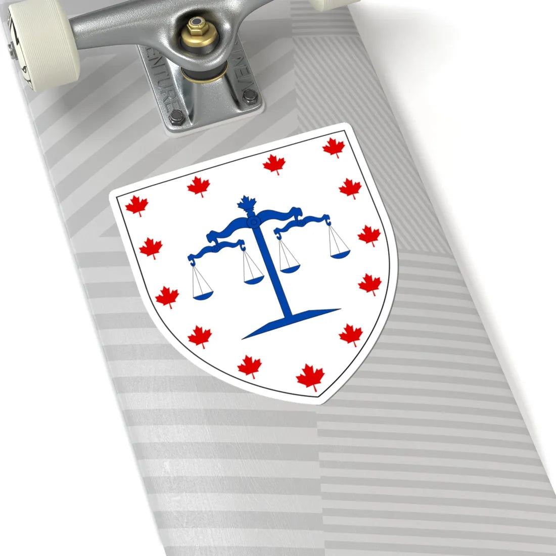 Canadian Bar Association Arms (Canada) (Coat of Arms) STICKER Vinyl Kiss-Cut Decal - The Sticker Space