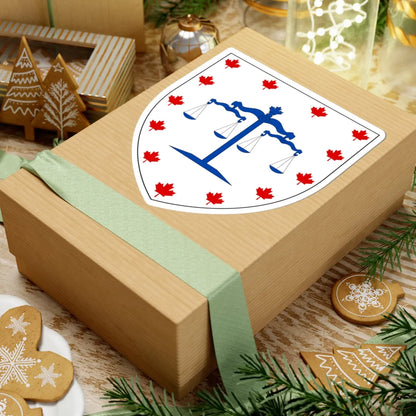 Canadian Bar Association Arms (Canada) (Coat of Arms) STICKER Vinyl Kiss-Cut Decal - The Sticker Space