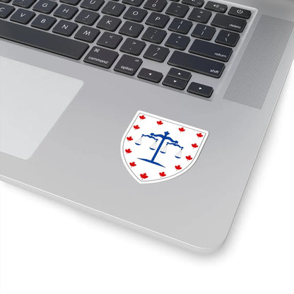 Canadian Bar Association Arms (Canada) (Coat of Arms) STICKER Vinyl Kiss-Cut Decal - The Sticker Space