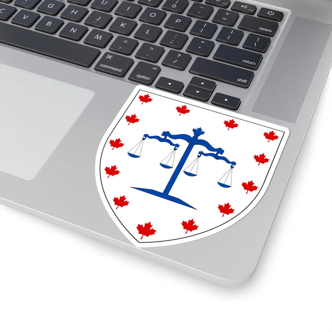 Canadian Bar Association Arms (Canada) (Coat of Arms) STICKER Vinyl Kiss-Cut Decal - The Sticker Space