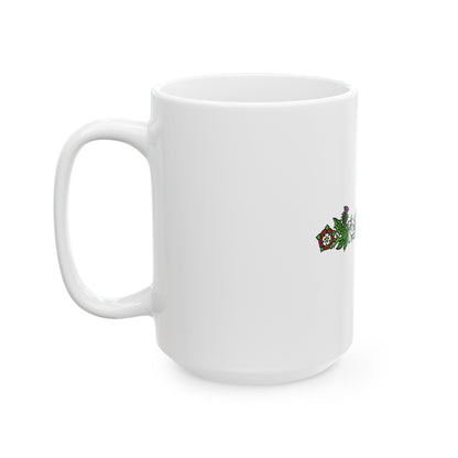 Canadian Compartment - White Coffee Mug-The Sticker Space