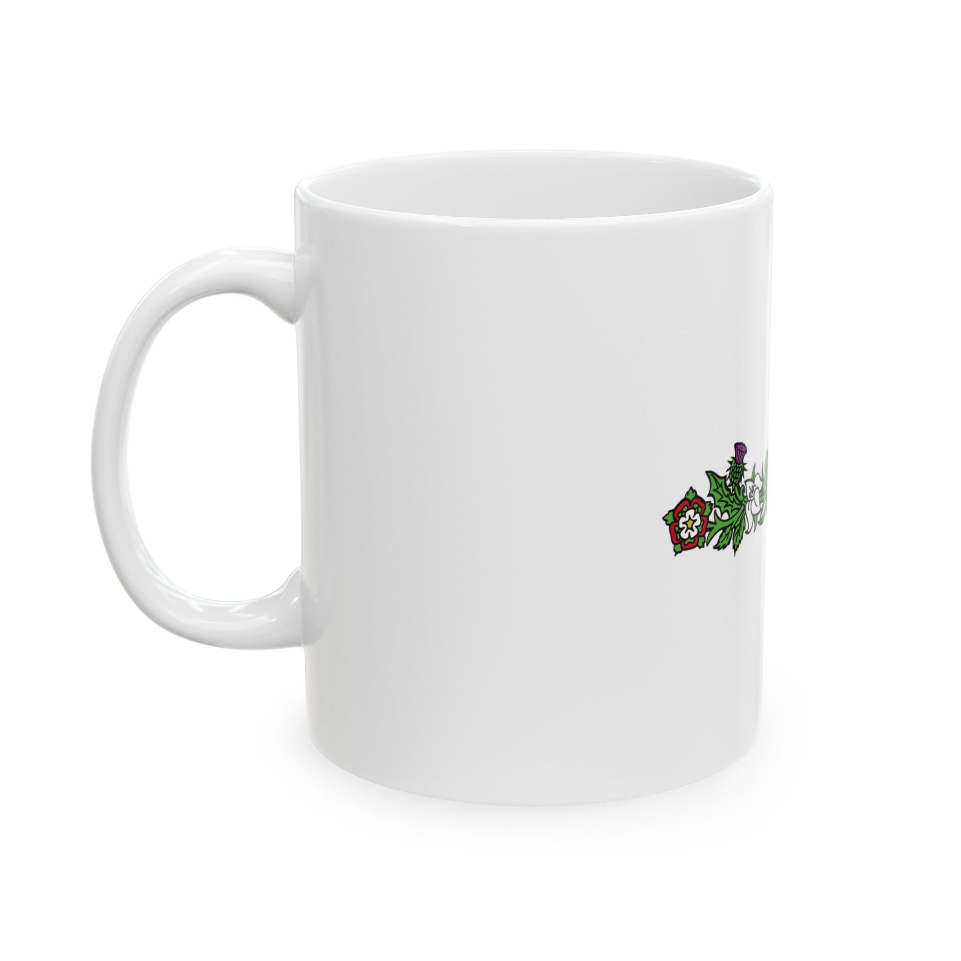 Canadian Compartment - White Coffee Mug-The Sticker Space