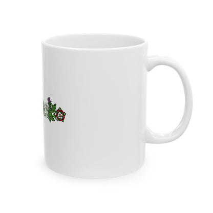 Canadian Compartment - White Coffee Mug-The Sticker Space