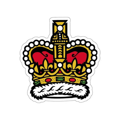 Canadian Crown STICKER Vinyl Die-Cut Decal - The Sticker Space