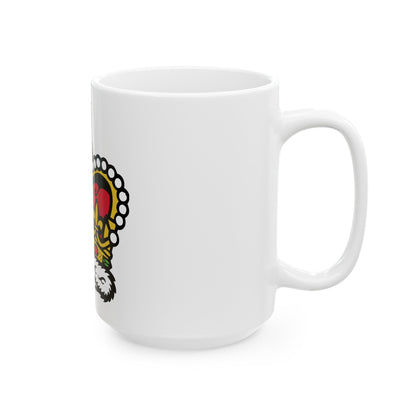 Canadian Crown - White Coffee Mug-The Sticker Space