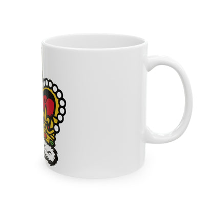 Canadian Crown - White Coffee Mug-The Sticker Space