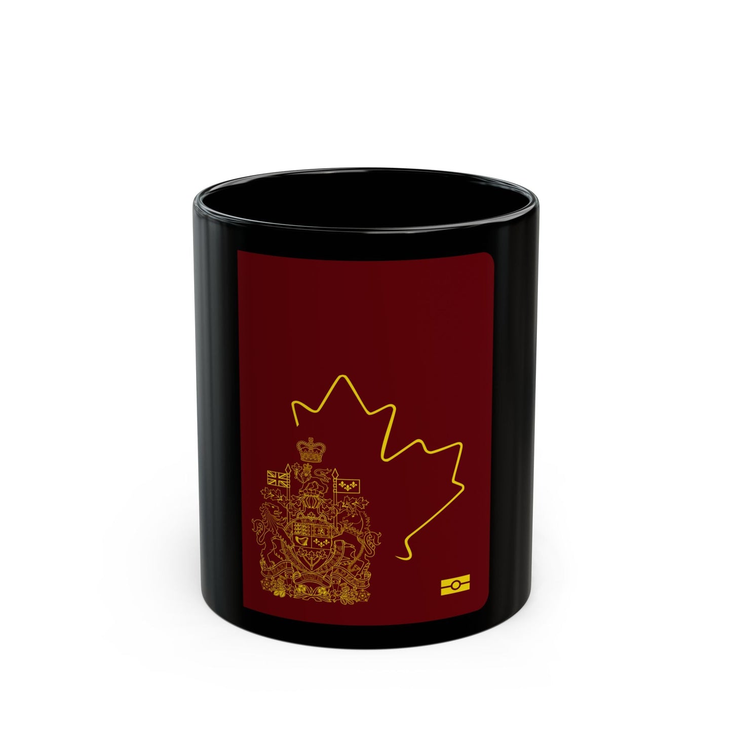 Canadian Diplomatic Passport - Black Coffee Mug