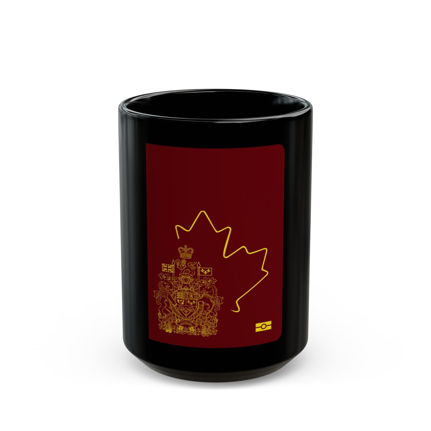 Canadian Diplomatic Passport - Black Coffee Mug