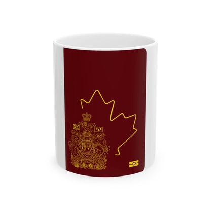 Canadian Diplomatic Passport - White Coffee Mug