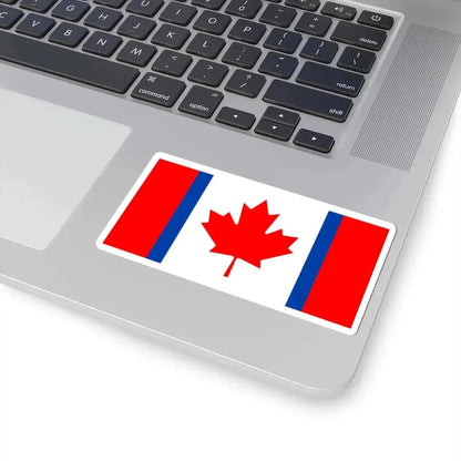 Canadian Duality Flag (Canada) STICKER Vinyl Kiss-Cut Decal - The Sticker Space