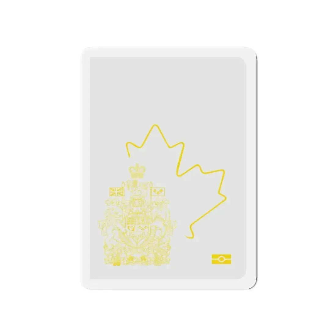 Canadian Emergency Passport - Refrigerator Magnet 4 Inch - The Sticker Space
