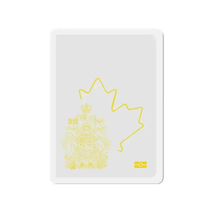 Canadian Emergency Passport - Refrigerator Magnet - The Sticker Space