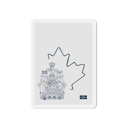 Canadian Emergency Travel Document - Refrigerator Magnet 5 Inch - The Sticker Space