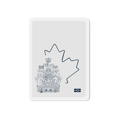 Canadian Emergency Travel Document - Refrigerator Magnet - The Sticker Space