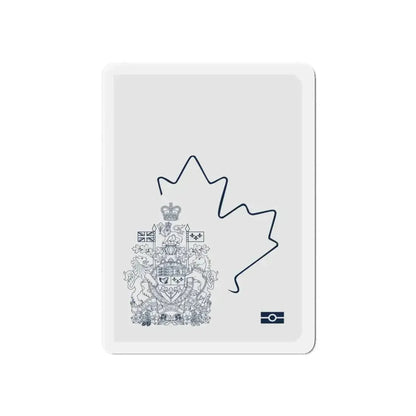 Canadian Emergency Travel Document - Refrigerator Magnet - The Sticker Space
