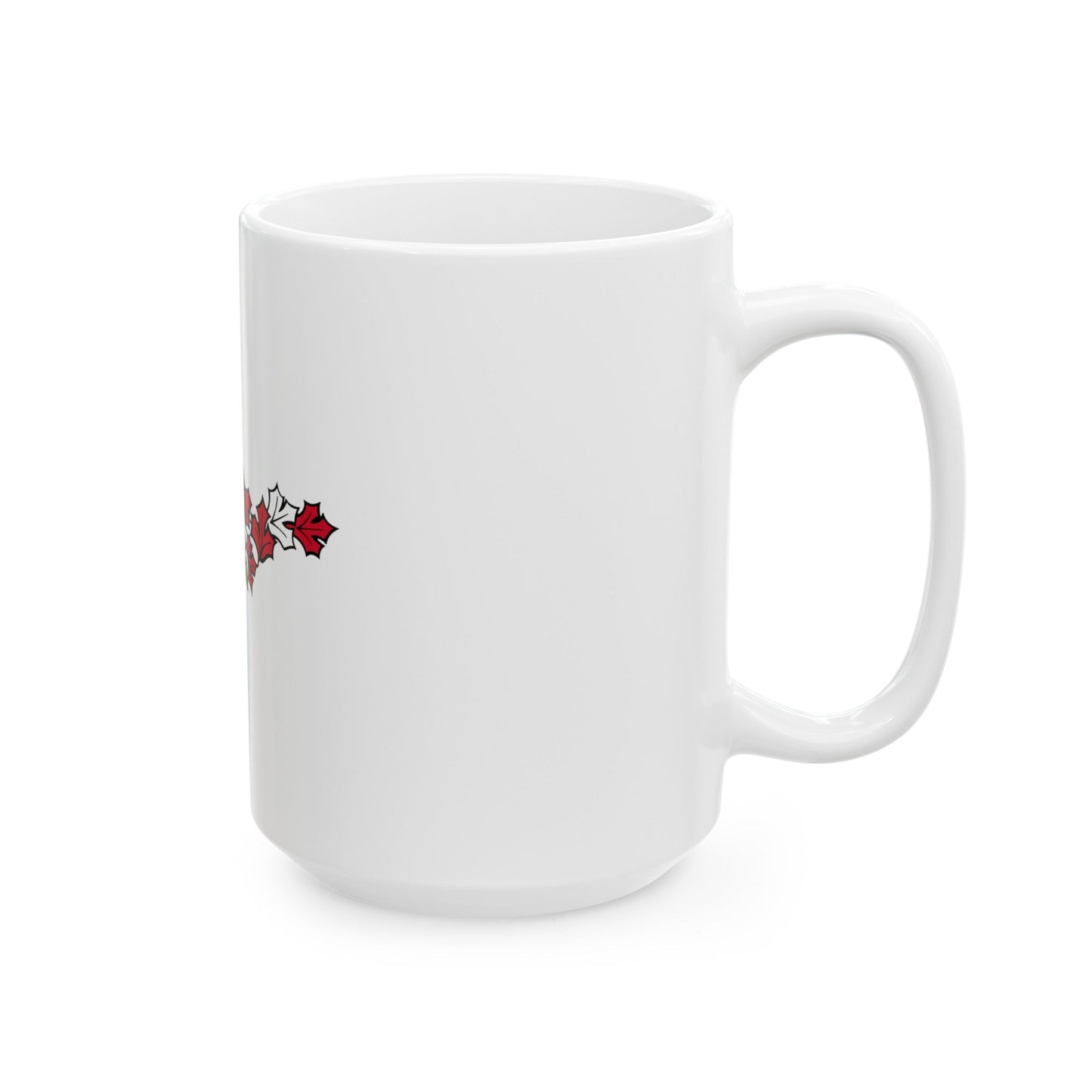 Canadian Helm - White Coffee Mug-The Sticker Space