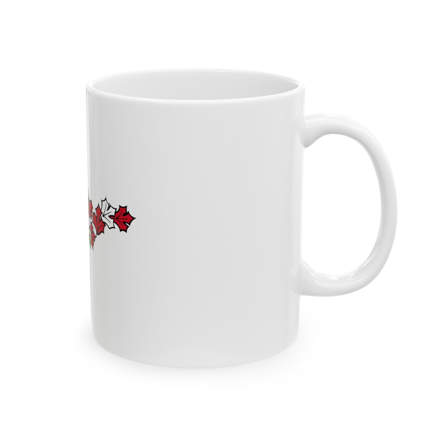 Canadian Helm - White Coffee Mug-The Sticker Space