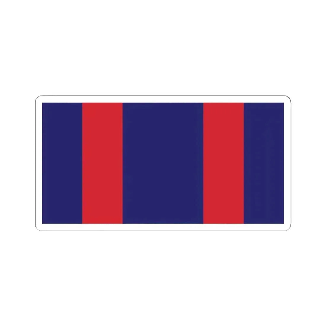 Canadian Military Engineers Flag (Canada) STICKER Vinyl Kiss-Cut Decal 2 Inch White - The Sticker Space