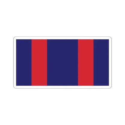 Canadian Military Engineers Flag (Canada) STICKER Vinyl Kiss-Cut Decal 4 Inch White - The Sticker Space