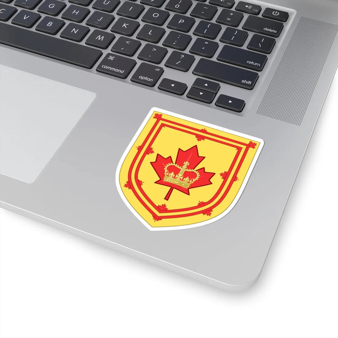 Canadian Monarchist League CoA (Canada) (Coat of Arms) STICKER Vinyl Kiss-Cut Decal - The Sticker Space